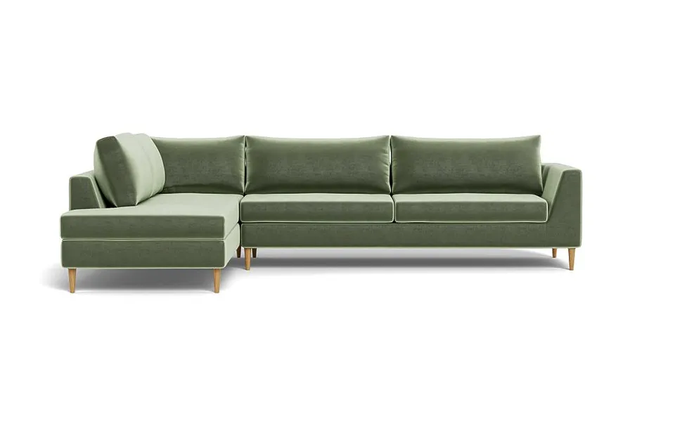 Asher 3-Seat Sectional with Left Bumper