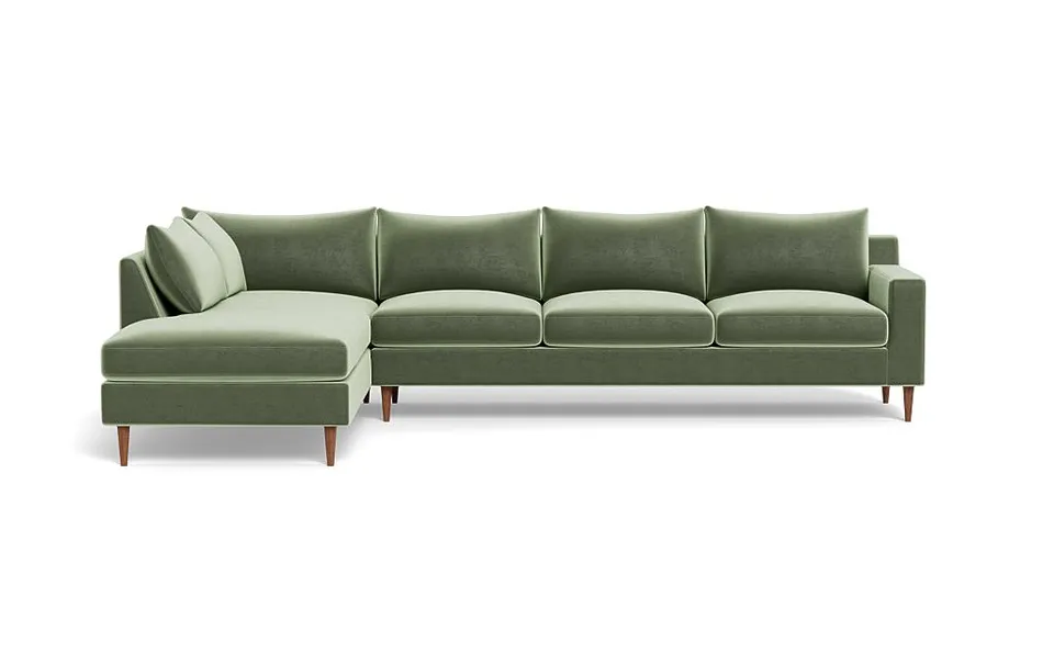 Sloan 4-Seat Left Bumper Sectional