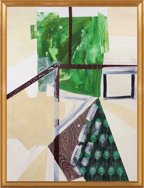 Abstract Study (trail map) by Pamela Staker for Artfully Walls