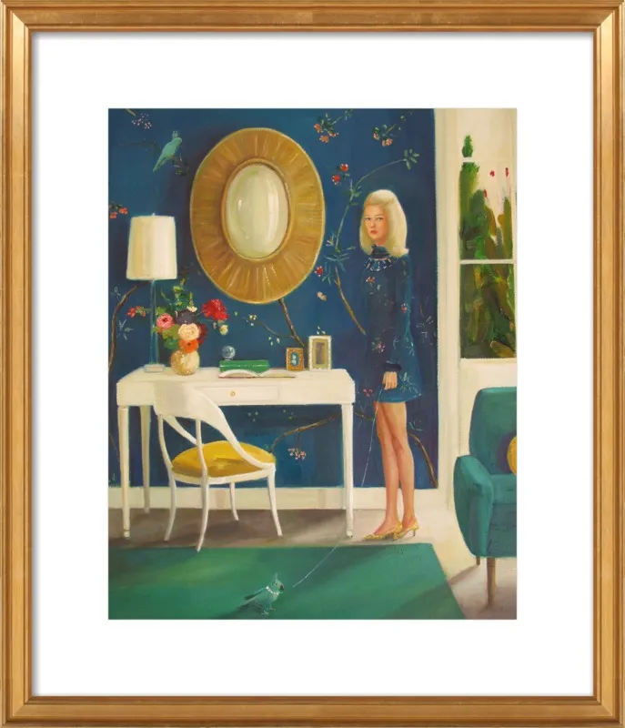 The Invisible Nature of Tansy Fairchild by Janet Hill for Artfully Walls