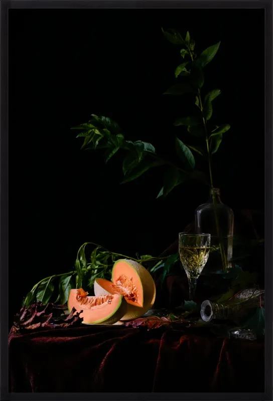 Cantaloupe by Dustin Halleck for Artfully Walls