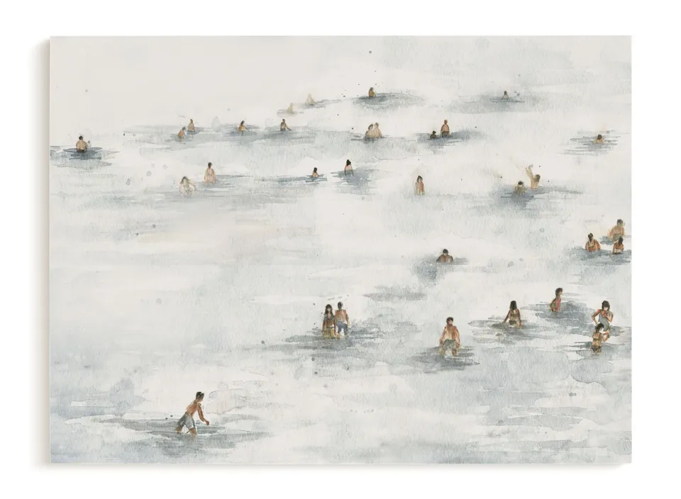 on The Beach Limited Edition Fine Art Print