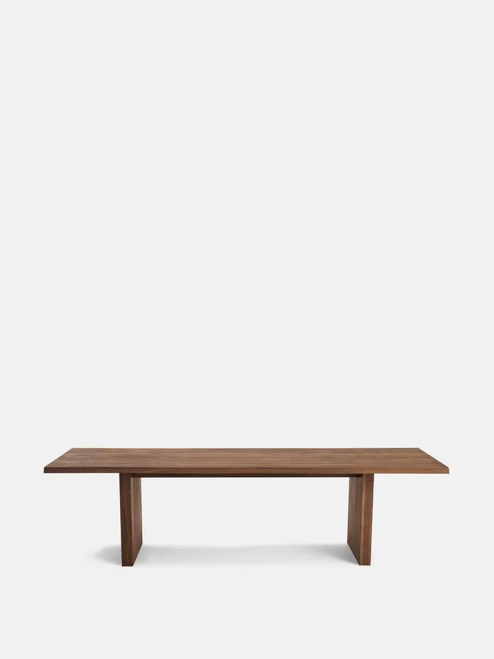 Matis Dining Table, Walnut, 220cm, US