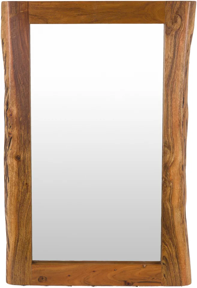 Edge Brown 36"H x 24"W x 2"D Accent Mirror