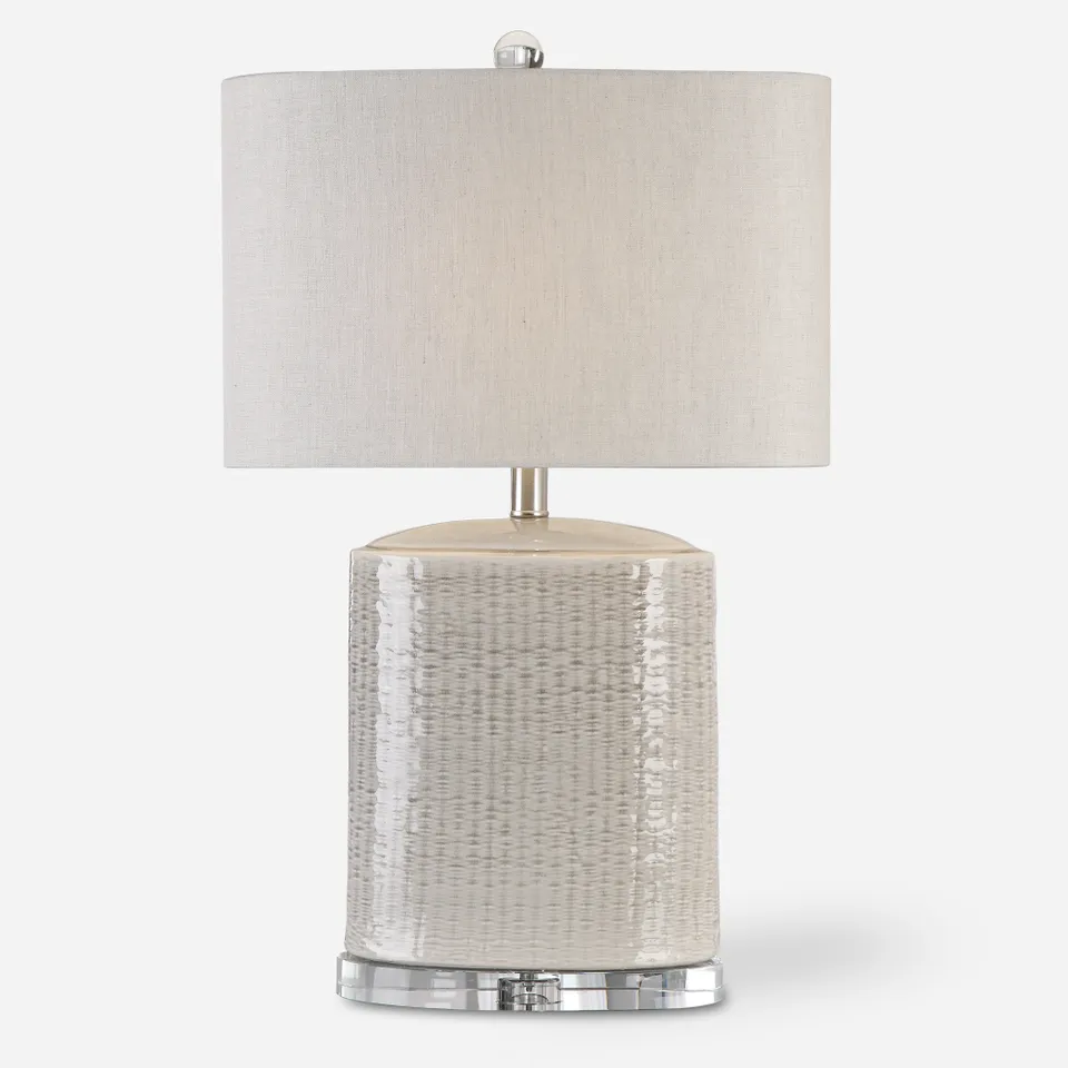 Modica Taupe Ceramic Lamp