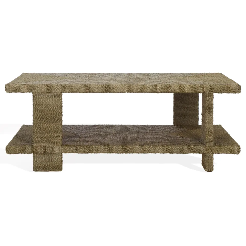 Malta Seagrass Coffee Table - Natural