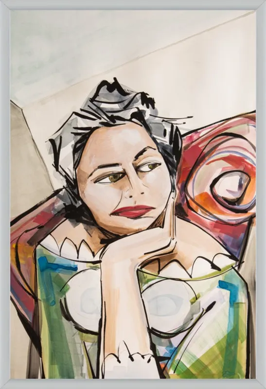 Ponder by Becky Aubry for Artfully Walls
