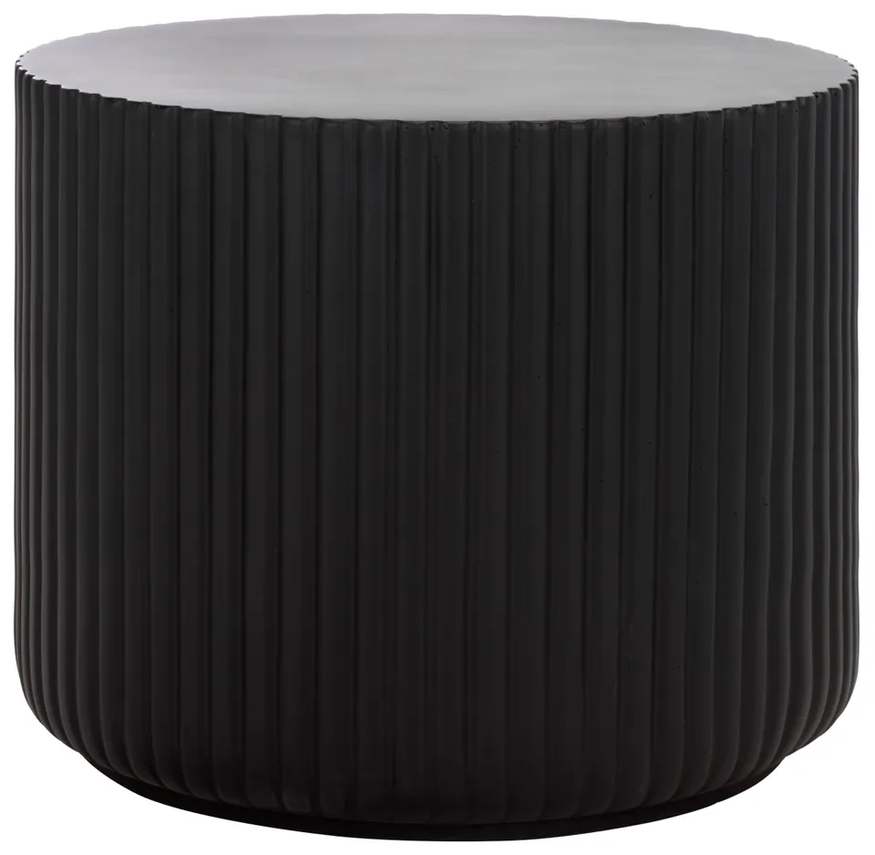 Napa Low Wide Side Table - Black