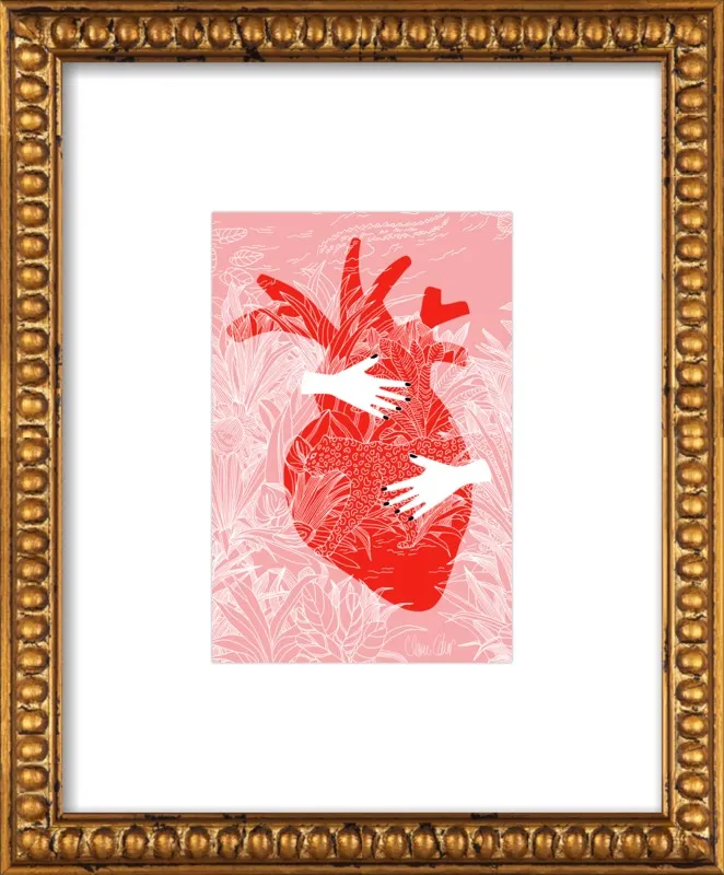 REFUGE ROSE by Claire Colin for Artfully Walls