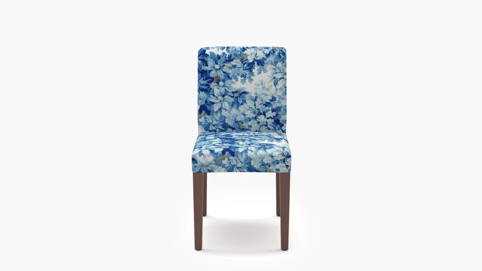 Signature Dining Chair, Limoges Bois De Chene, Walnut Square Tapered Leg