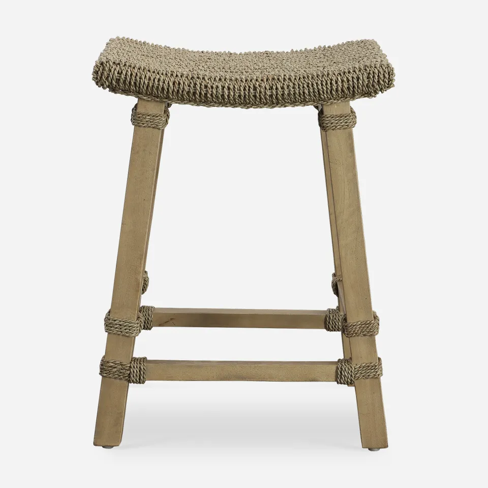 Everglade Sea Grass Counter Stool