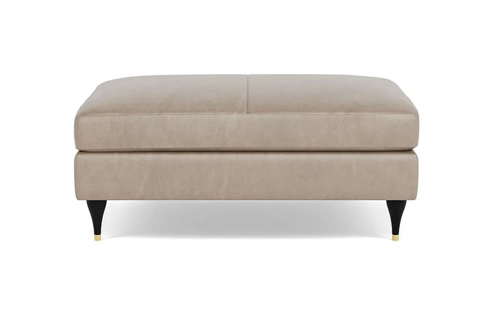 Sloan Leather Ottoman