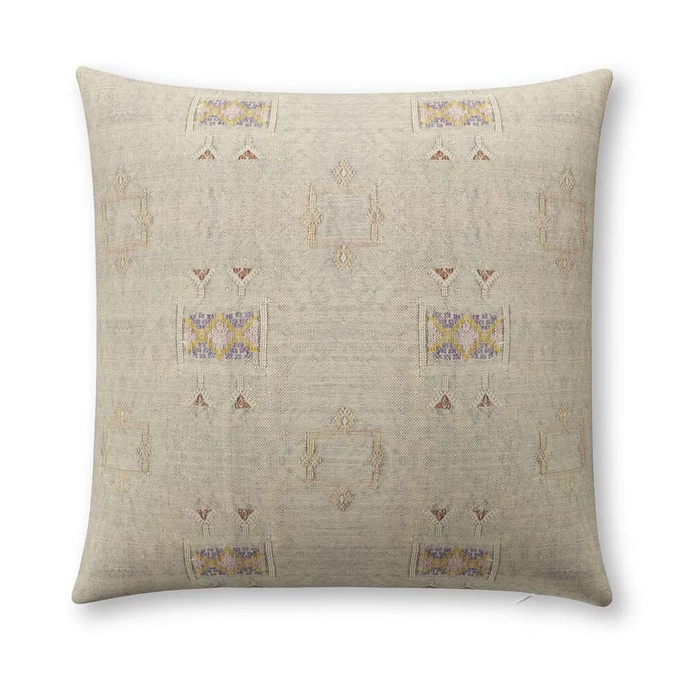 Iris Cactus Silk Outdoor Pillow by St. Frank | Green | 26" W x 26" H | Polyester