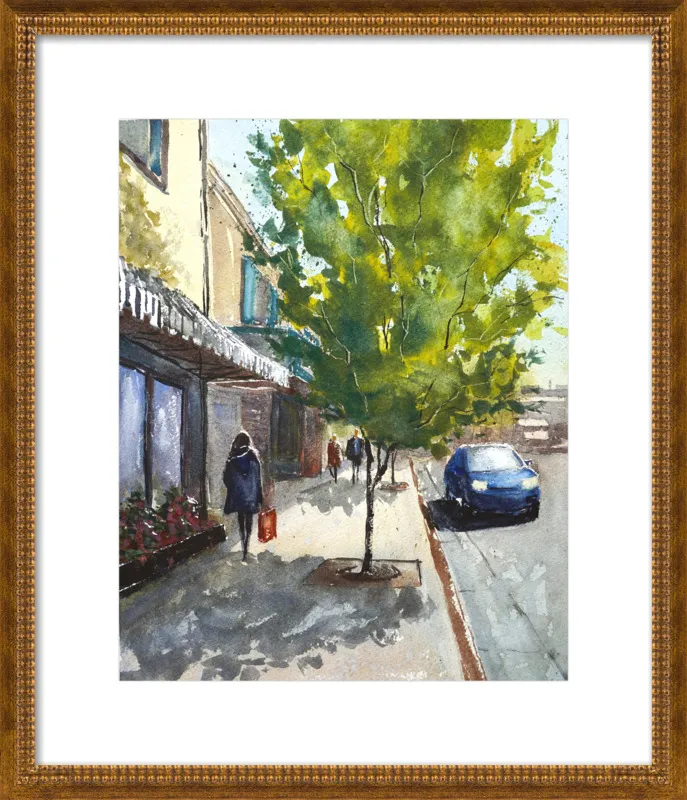 Shops in Laguna by Lauren Dusing for Artfully Walls