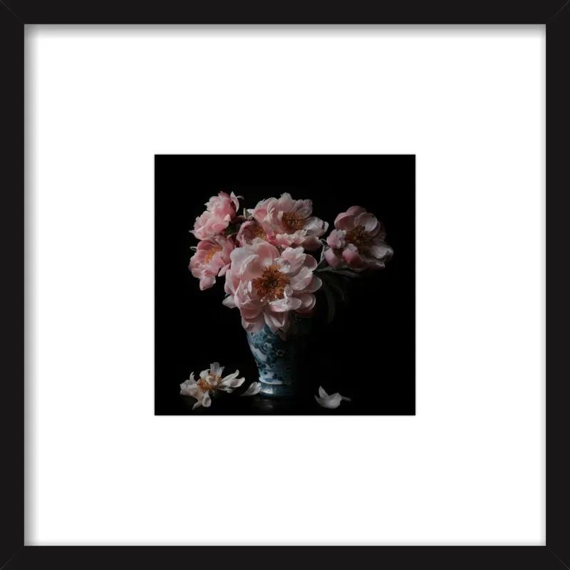 Pink Peonies  by Lucy Snowe for Artfully Walls