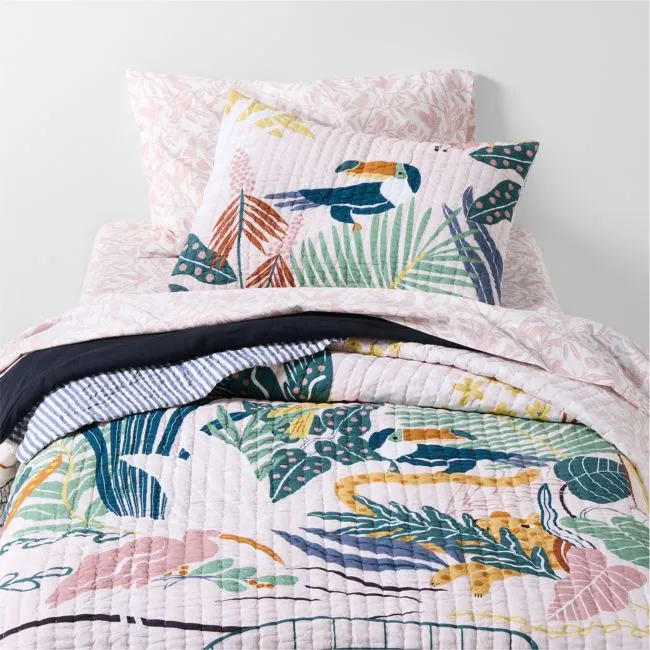 Rainforest Dreams Kids Twin Quilt