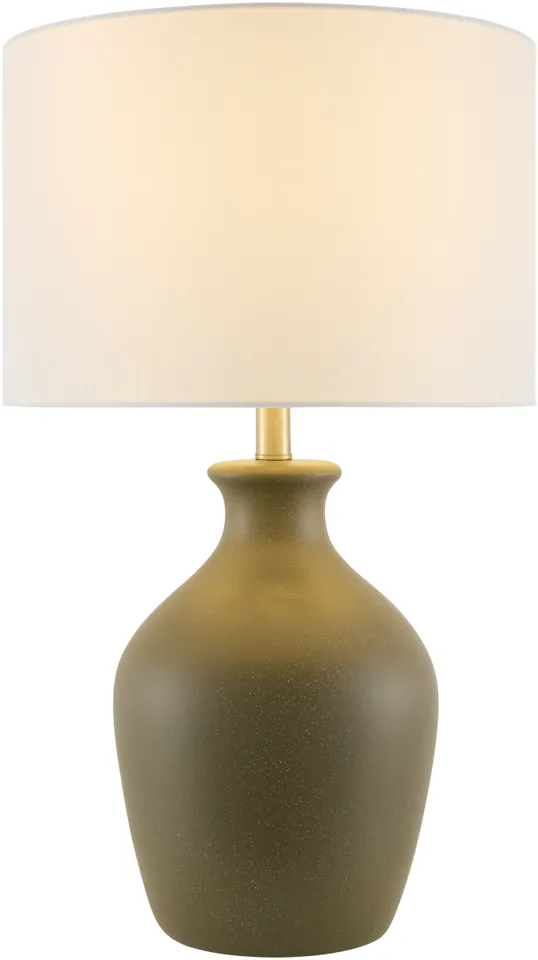 Karole  Glazed 25"H x 15"W x 15"D Accent Table Lamp