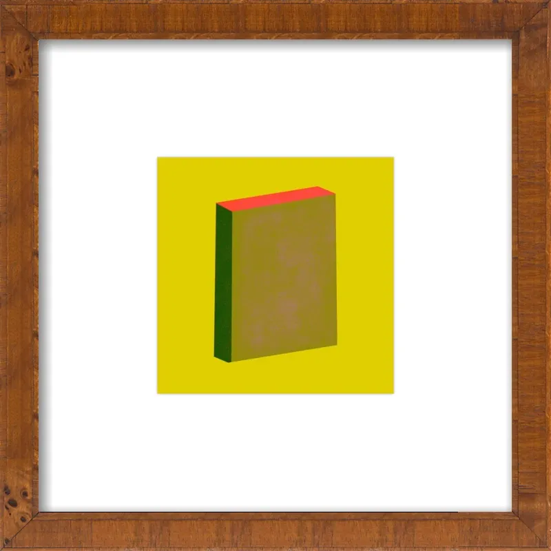 Color Books 4, Olive, Forest, Hot Red & Pear Green by Jessica Poundstone for Artfully Walls
