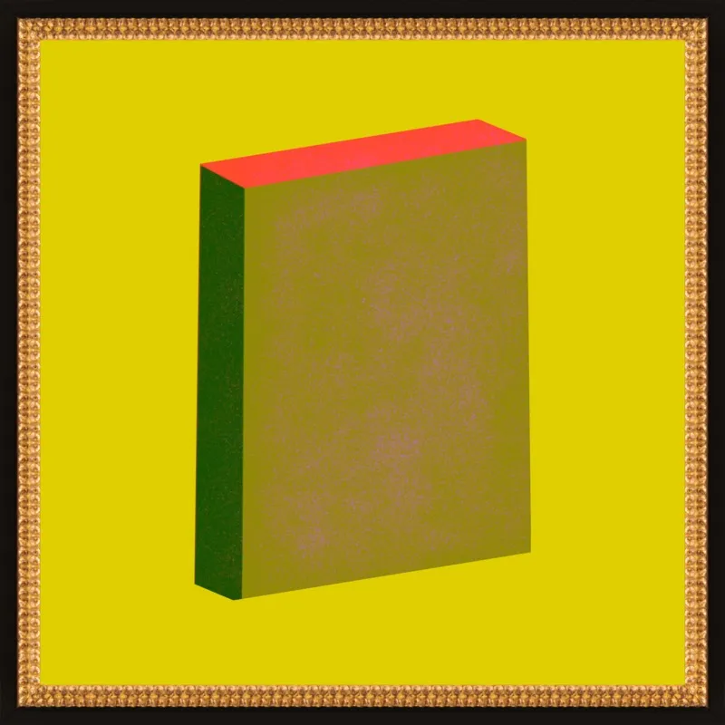 Color Books 4, Olive, Forest, Hot Red & Pear Green by Jessica Poundstone for Artfully Walls