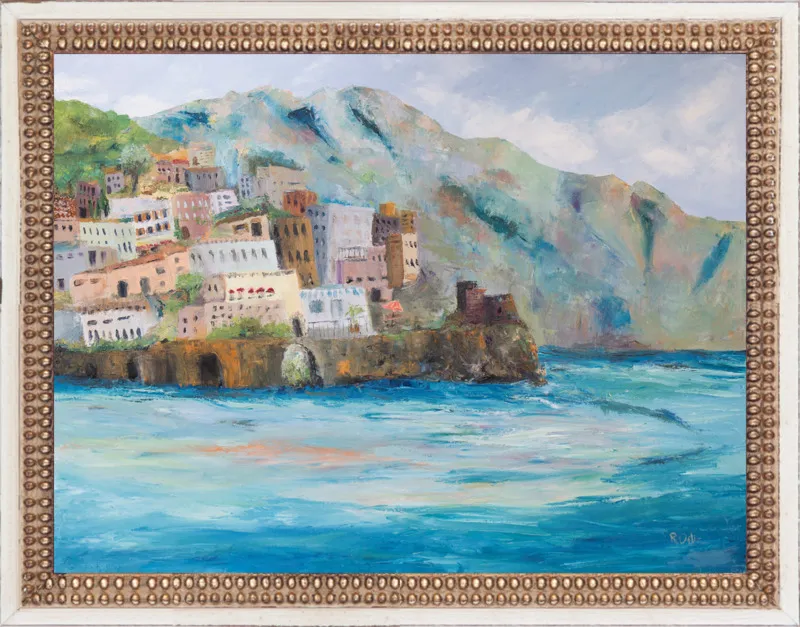 Amalfi Coast by Renee A Ortiz for Artfully Walls