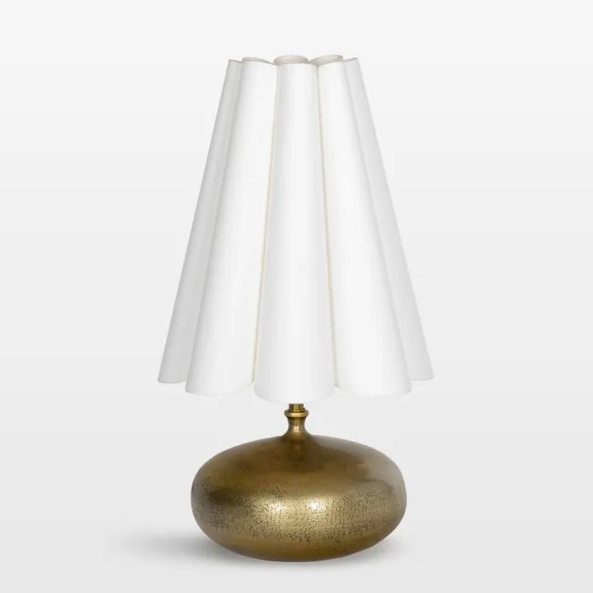 Cassidy Mini Lamp with Natural Linen Shade