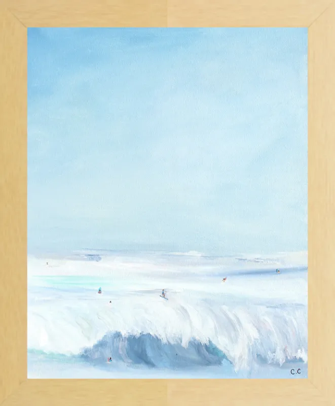 Wave Riders  by Caroline Chriss  for Artfully Walls