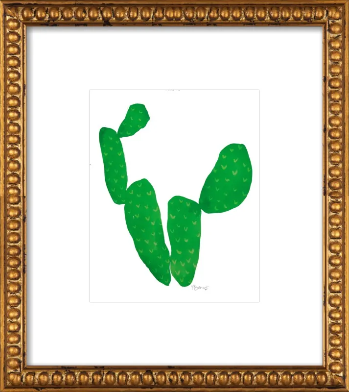 Green Cacti by Kate Roebuck for Artfully Walls