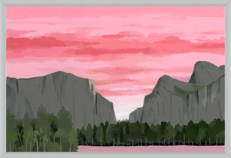 Dawn of Yosemite Park by Hiroyuki Izutsu for Artfully Walls