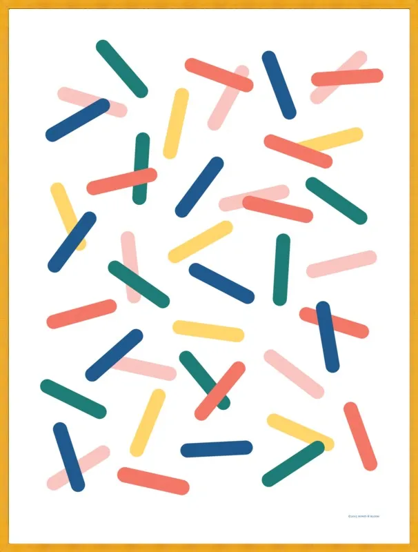 Sprinkle by Becky Hui Chan for Artfully Walls