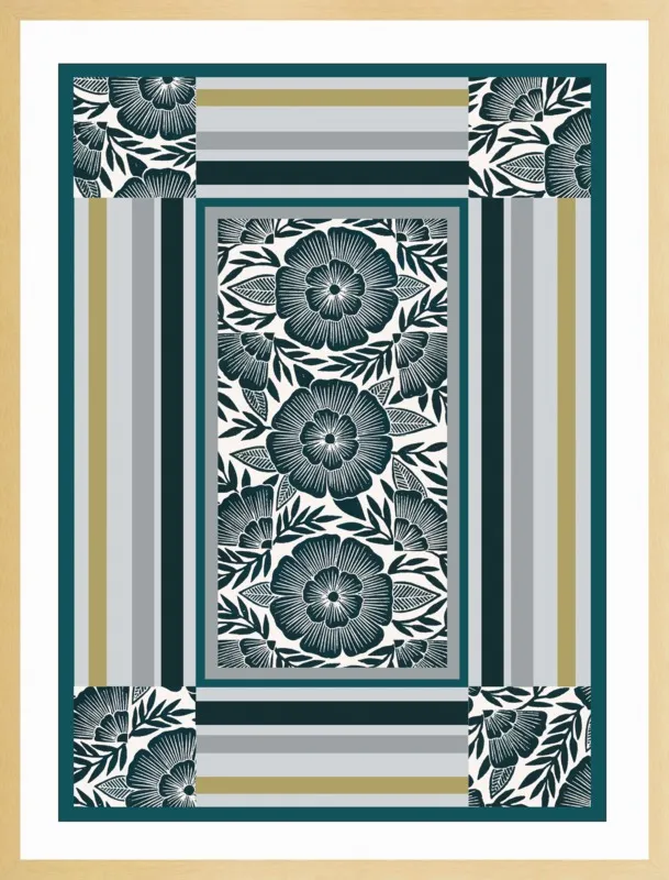 Botanical Frame 1 by Katharine Watson for Artfully Walls