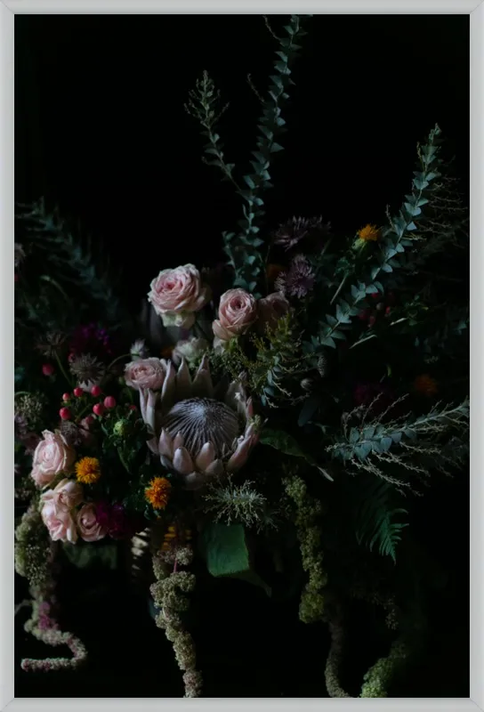 Protea Still Life  by Emilia Jane Schobeiri for Artfully Walls