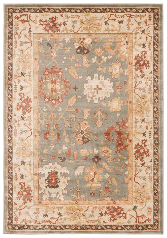 Ralph Lauren Collection, Powerloomed Rug, Pale Summer, 5'1" x 7'6"