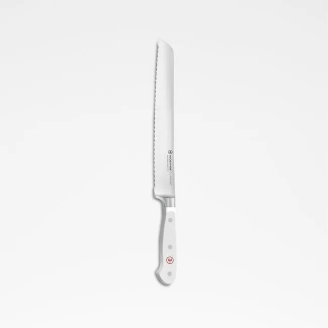 Wusthof Classic White 9" Bread Knife