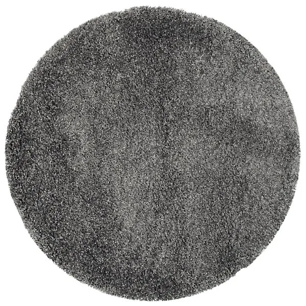 Cozy Shag Solid Neutral Area Rug