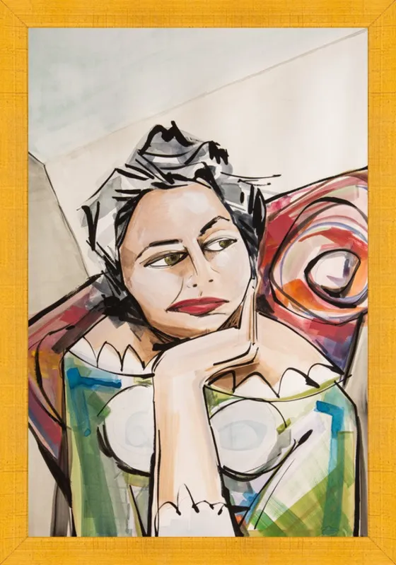 Ponder by Becky Aubry for Artfully Walls