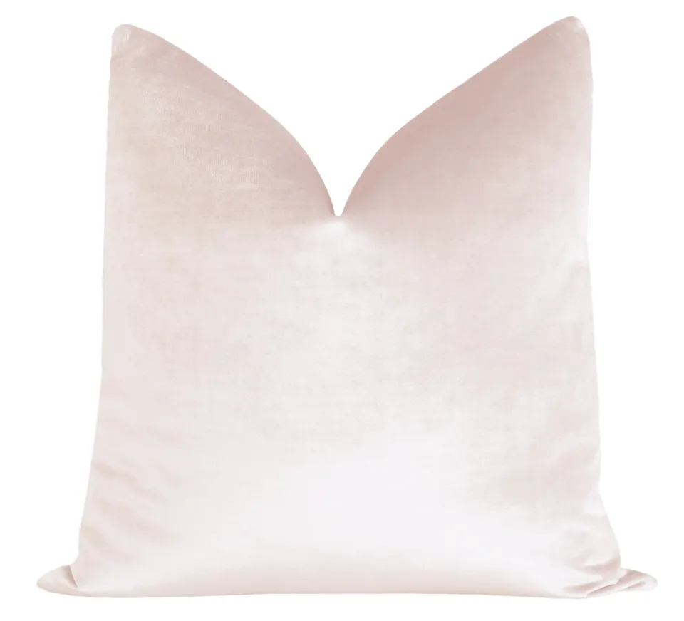 FAUX SILK VELVET // BALLET - XL LUMBAR 14" X 48"