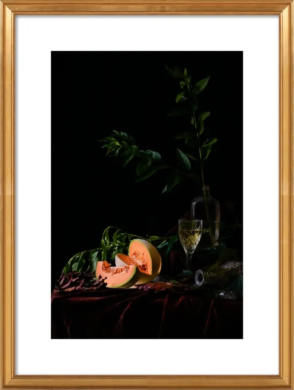 Cantaloupe by Dustin Halleck for Artfully Walls