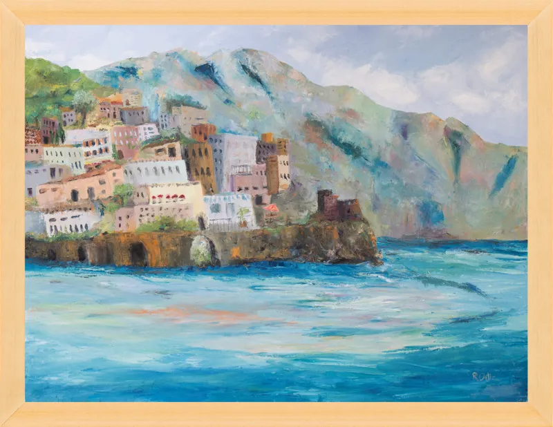 Amalfi Coast by Renee A Ortiz for Artfully Walls