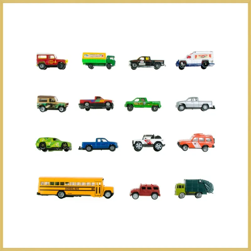 Vintage Toy Trucks by Jennifer Steen Booher for Artfully Walls