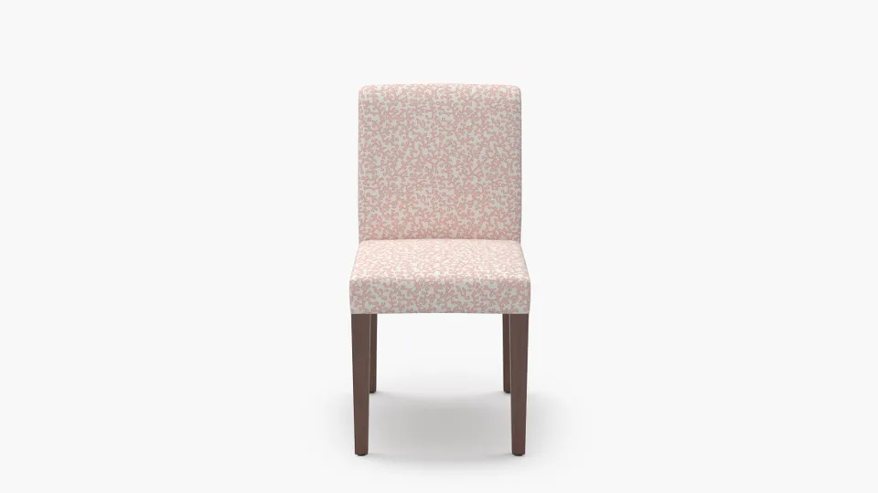 Signature Dining Chair, Flamingo Hele Bay, Walnut Square Tapered Leg