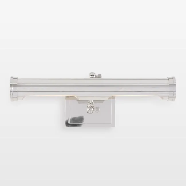 Tate Medium Polished Nickel Picture Light