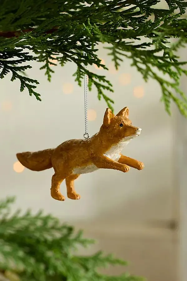 Fox Resin Ornament