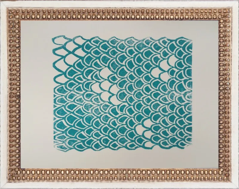 Blue Waves by Stacy Rajab for Artfully Walls