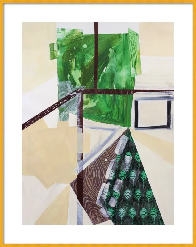 Abstract Study (trail map) by Pamela Staker for Artfully Walls