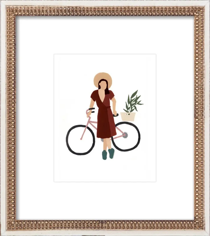 Biking Beauty by Taylor Ann for Artfully Walls