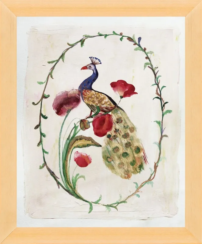 Peacock by Ruti Shaashua for Artfully Walls
