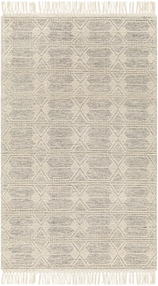 Hemingway Beige Indoor 27" x 45" Handmade Rug