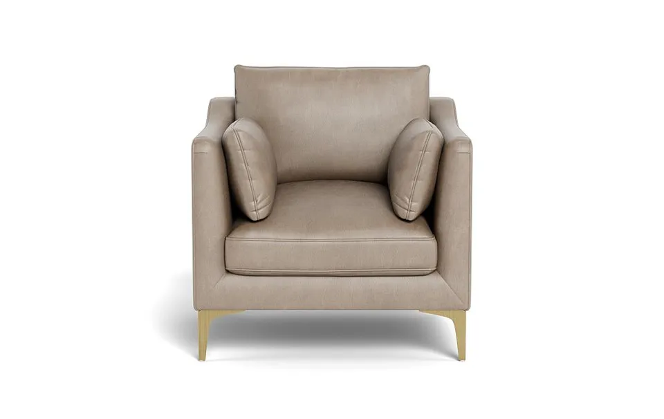 Caitlin Leather Petite Chair by The EverygirlÃ?Â®