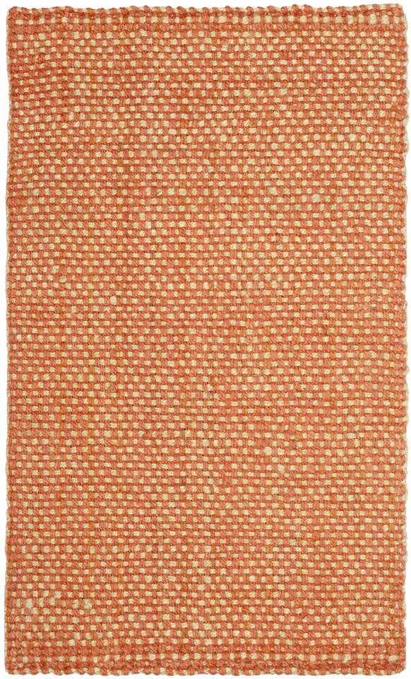 Arlo Home Hand Woven Area Rug, NF262B, Rust/Natural,  3' X 5'