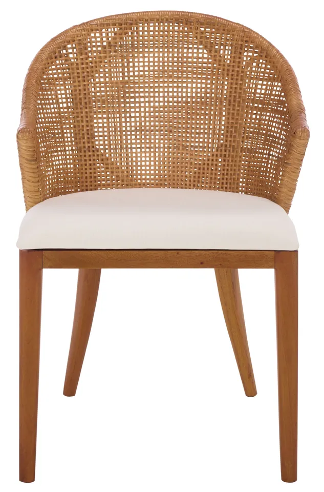 Mura Arm Chair - Honey / Ivory